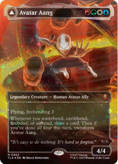 Avatar Aang (Raised Foil) [Avatar: The Last Airbender] | Odin's Place