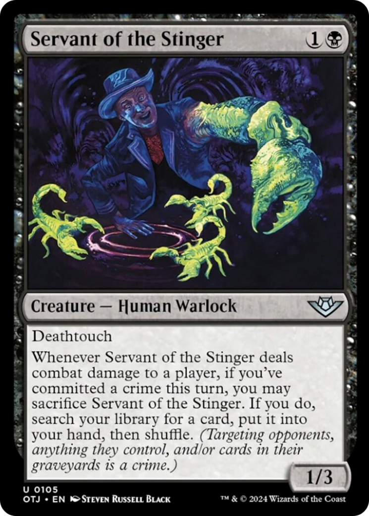 Servant of the Stinger [Outlaws of Thunder Junction] | Odin's Place