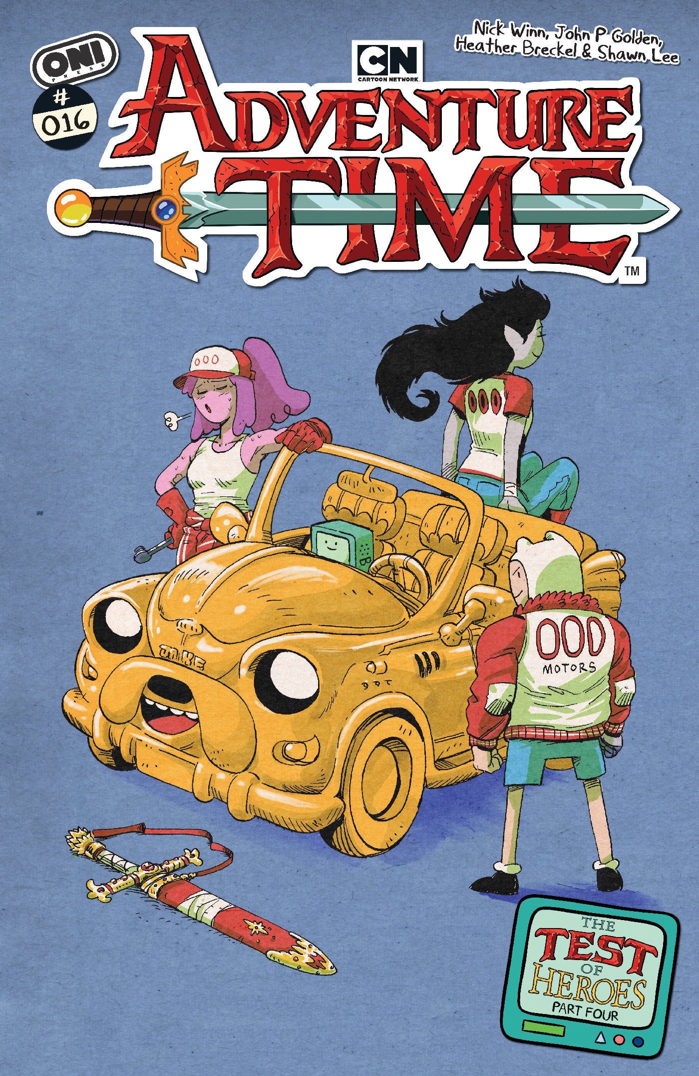 Adventure Time (2025) #16 Cover B John P Golden Variant | Odin's Place