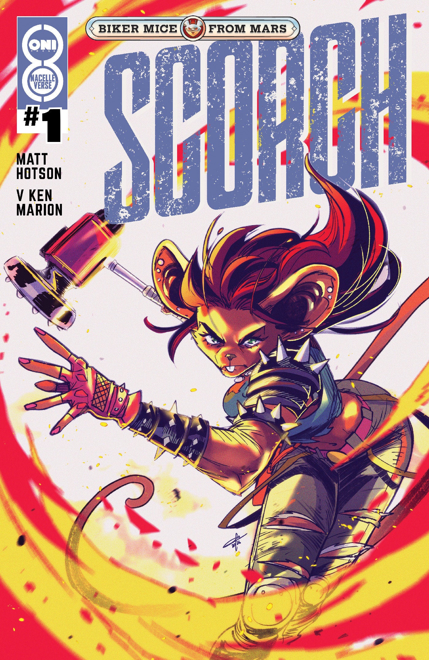 Biker Mice From Mars Scorch #1 Cover B Eleonora Carlini Variant | Odin's Place