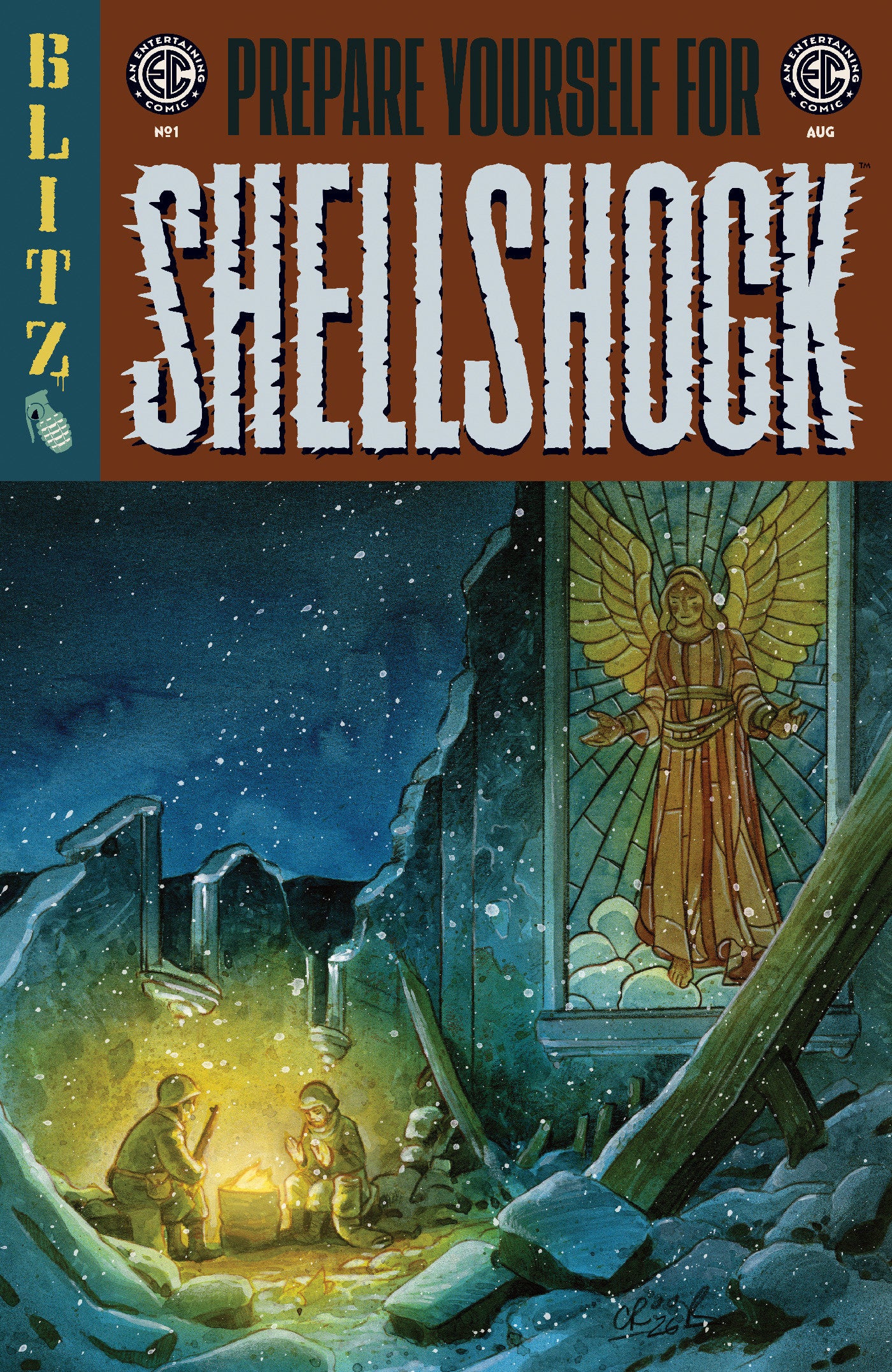 EC Shellshock #1 Cover B Tyler Crook Variant | Odin's Place