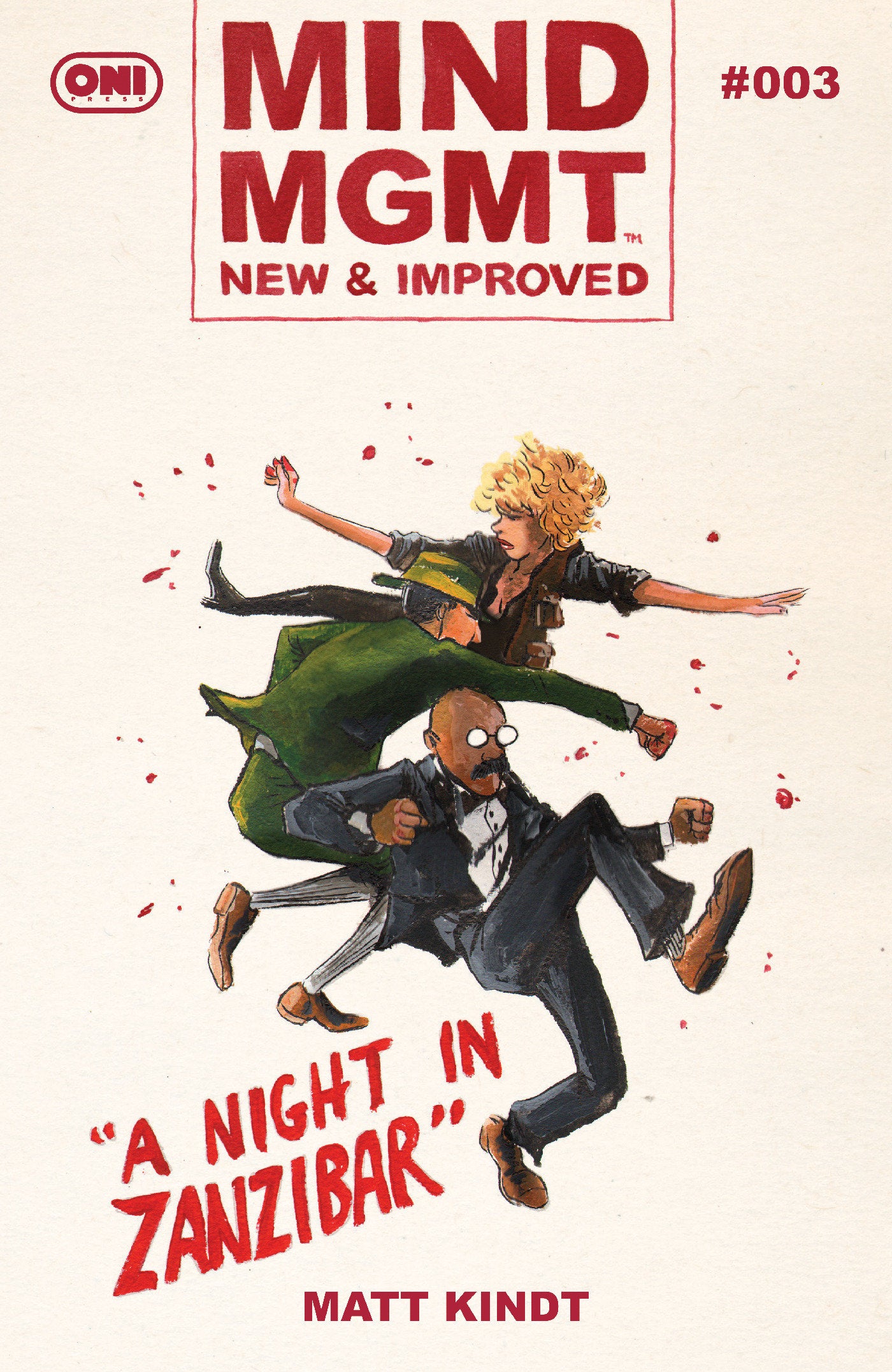 Mind Mgmt New & Improved #3 Cover A Matt Kindt | Odin's Place