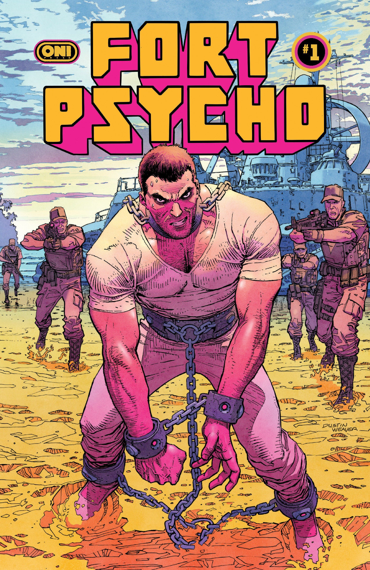 Fort Psycho #1 Cover C Dustin Weaver Variant | Odin's Place