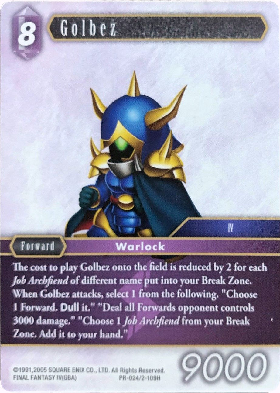 Golbez (Alternate Art) [Opus II Promo Cards] | Odin's Place