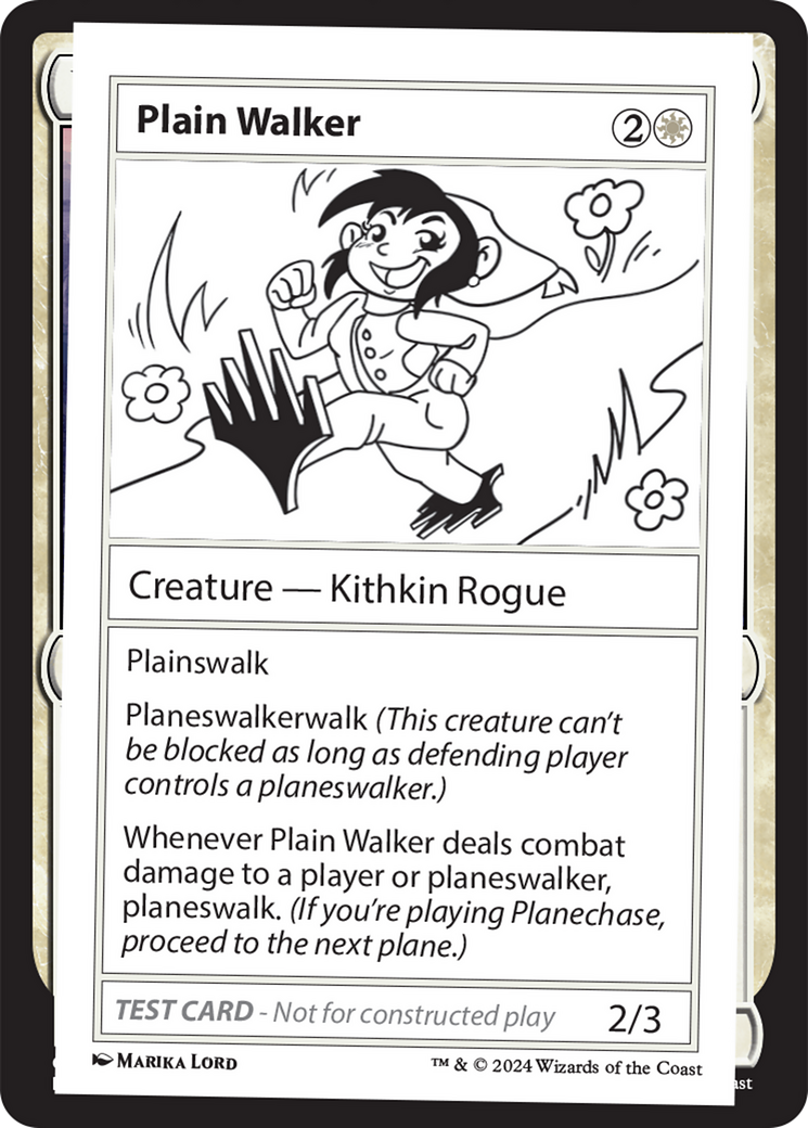 Plain Walker [Mystery Booster 2 Playtest Cards] | Odin's Place