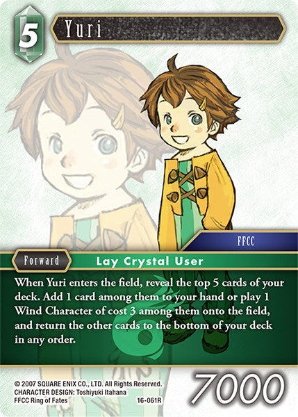 Yuri [Emissaries of Light] | Odin's Place