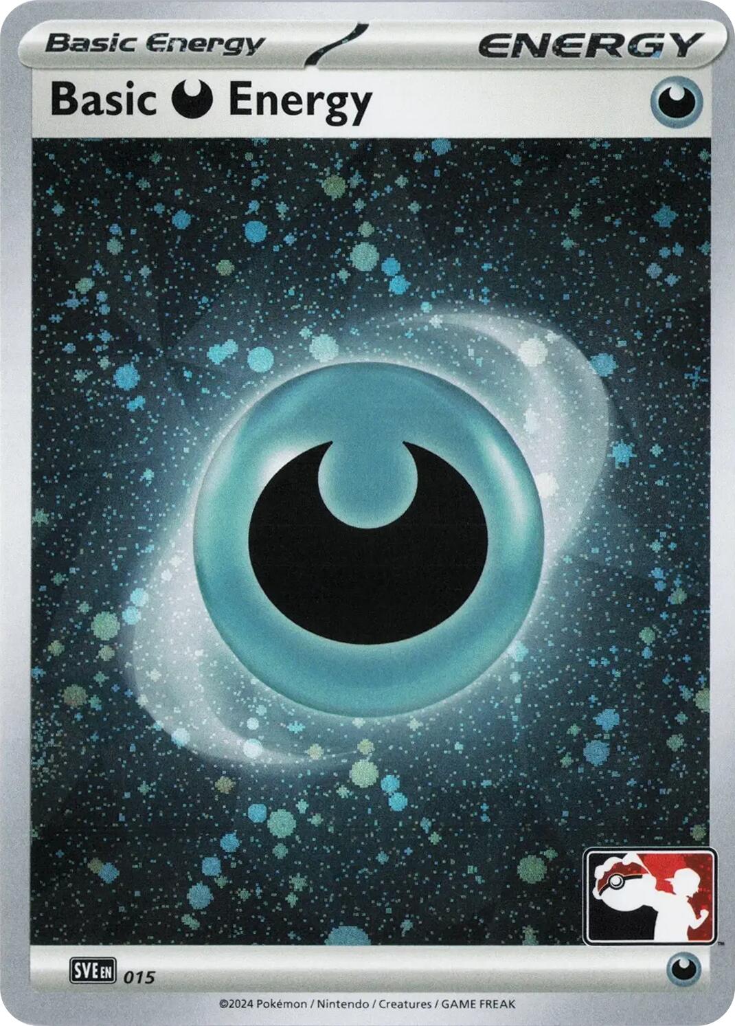 Basic Darkness Energy (015) (Cosmos Holo) [Prize Pack Series Seven] | Odin's Place