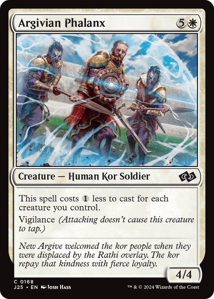 Argivian Phalanx [Foundations Jumpstart] | Odin's Place