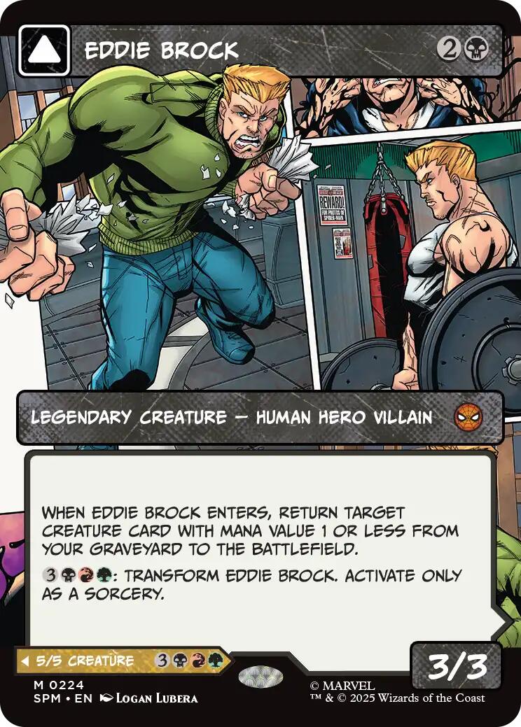 Eddie Brock (0224) (Borderless) [Marvel's Spider-Man] | Odin's Place