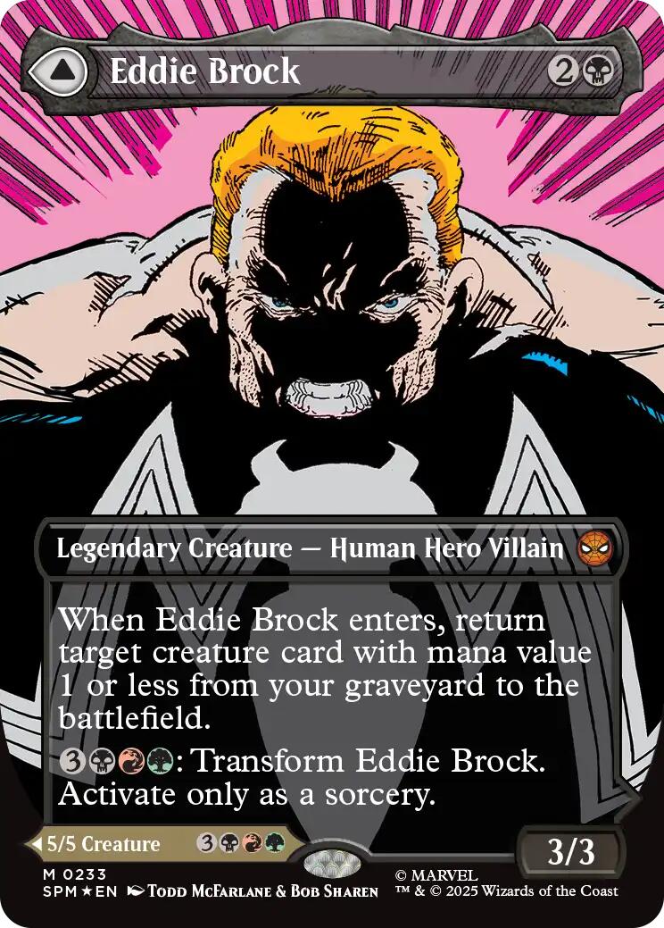 Eddie Brock (0233) (Borderless) [Marvel's Spider-Man] | Odin's Place