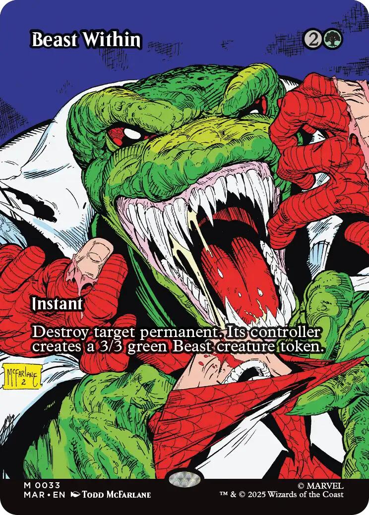 Beast Within (Borderless) [Marvel's Spider-Man: Eternal-Legal] | Odin's Place
