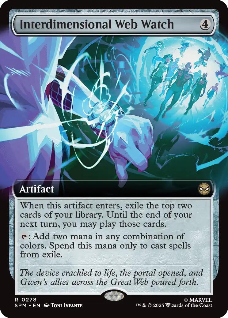 Interdimensional Web Watch (Extended Art) [Marvel's Spider-Man] | Odin's Place