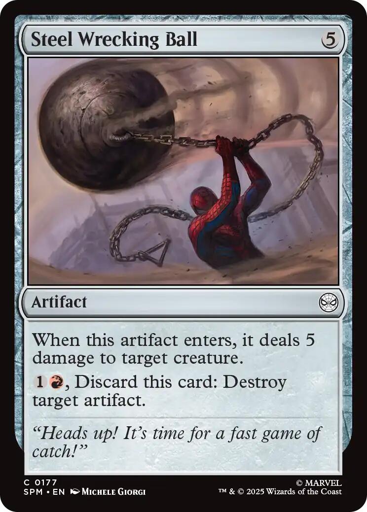 Steel Wrecking Ball [Marvel's Spider-Man] | Odin's Place
