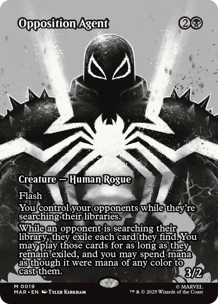 Opposition Agent (Borderless) [Marvel's Spider-Man: Eternal-Legal] | Odin's Place