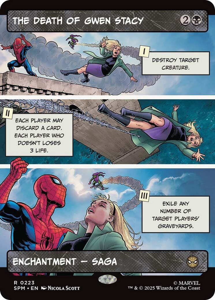 The Death of Gwen Stacy (Borderless) [Marvel's Spider-Man] | Odin's Place