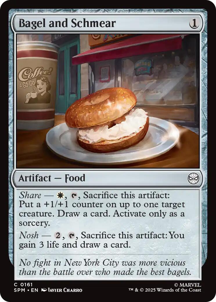 Bagel and Schmear [Marvel's Spider-Man] | Odin's Place
