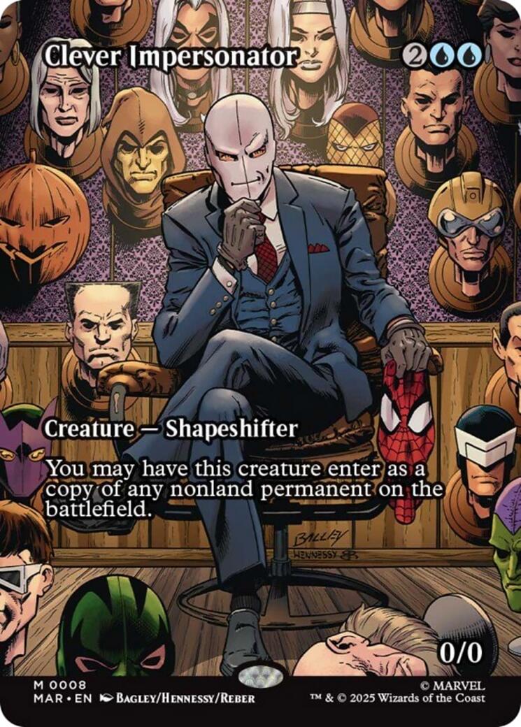 Clever Impersonator (Borderless) [Marvel's Spider-Man: Eternal-Legal] | Odin's Place