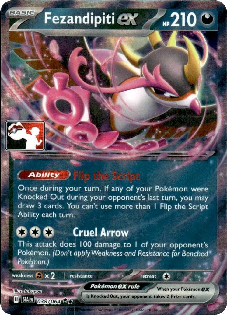 Fezandipiti ex (038/064) [Prize Pack Series Seven] | Odin's Place