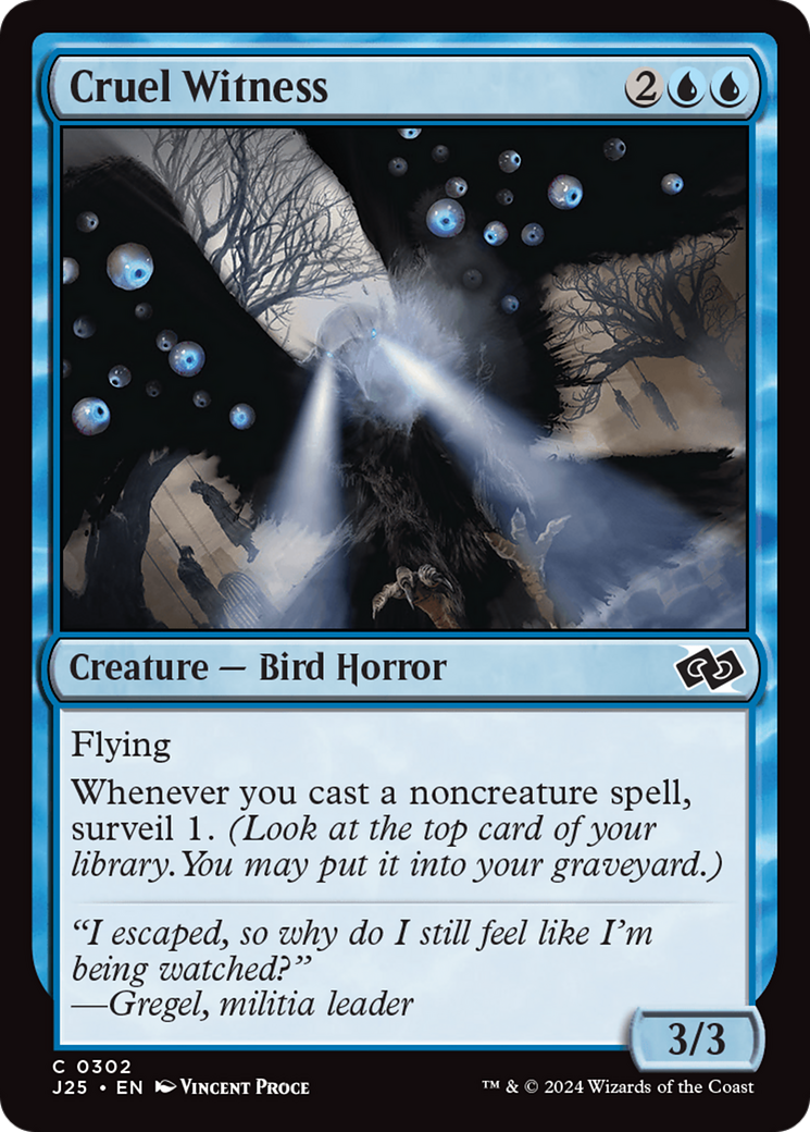 Cruel Witness [Foundations Jumpstart] | Odin's Place