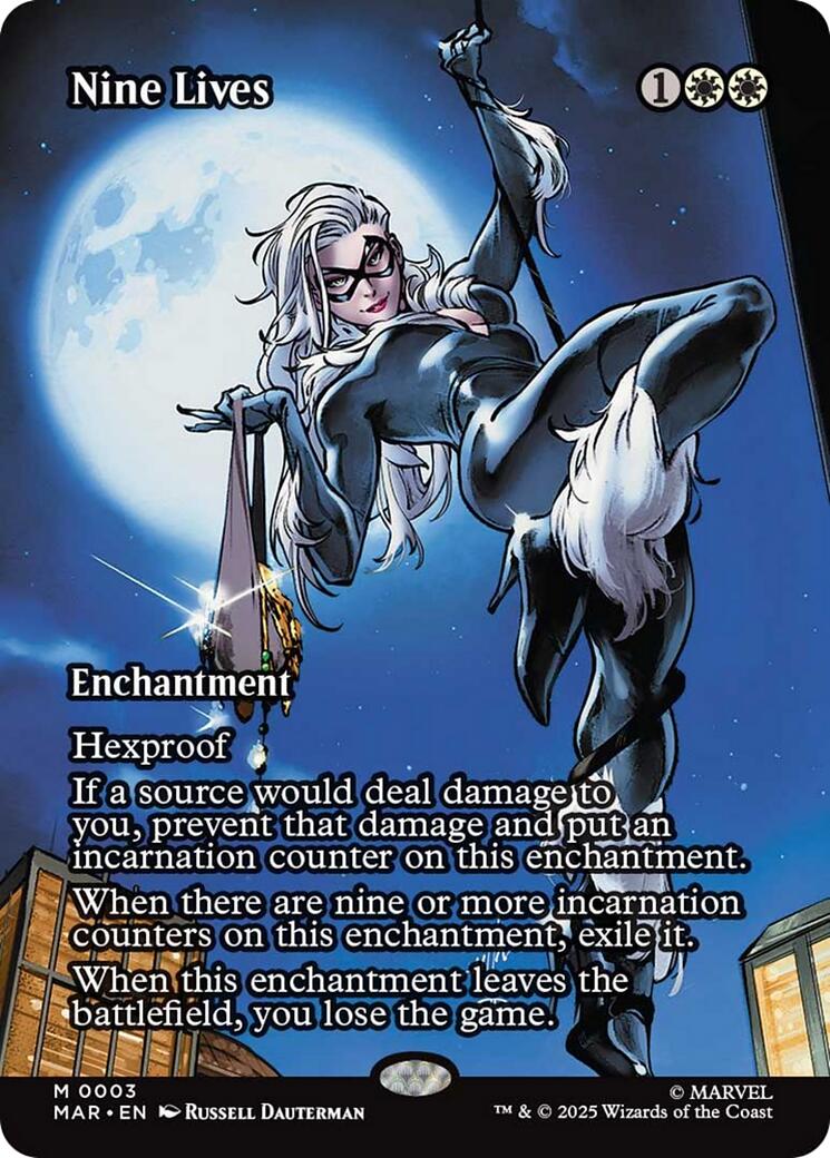 Nine Lives (Borderless) [Marvel's Spider-Man: Eternal-Legal] | Odin's Place
