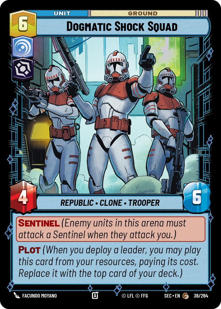 Dogmatic Shock Squad (36/264) (36/264) [Secrets of Power] | Odin's Place