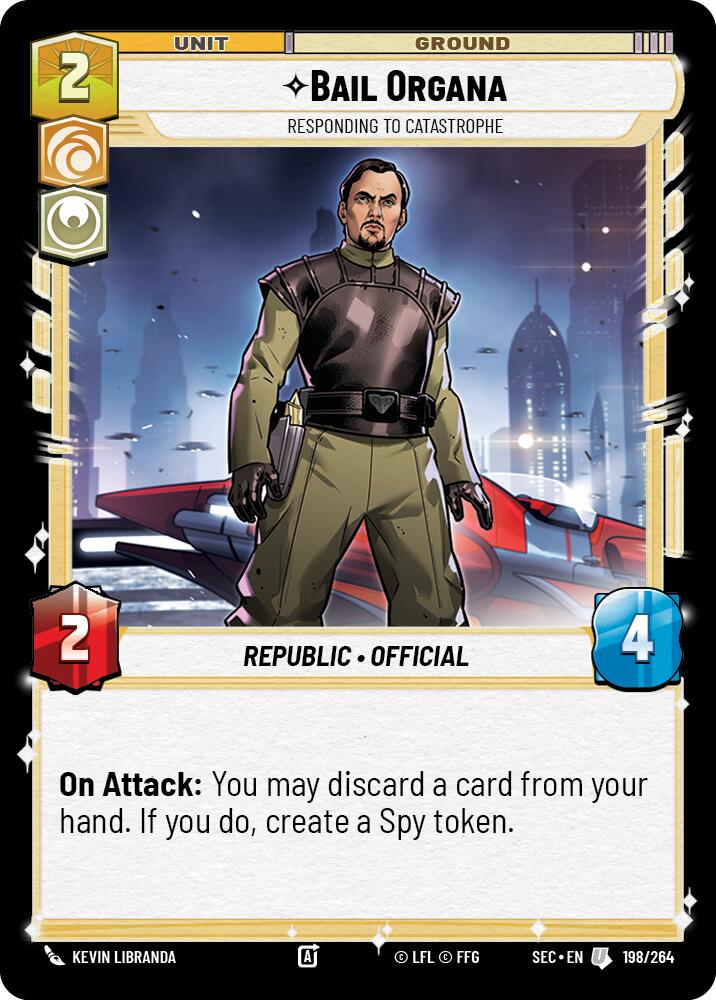 Bail Organa - Responding to Catastrophe (198/264) (198/264) [Secrets of Power] | Odin's Place