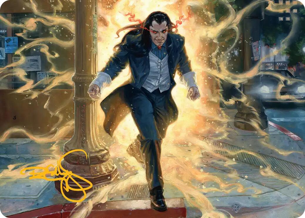Morlun, Devourer of Spiders Art Card (Gold-Stamped Signature) [Marvel's Spider-Man Art Series] | Odin's Place