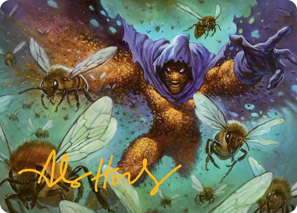 Swarm, Being of Bees Art Card (Gold-Stamped Signature) [Marvel's Spider-Man Art Series] | Odin's Place