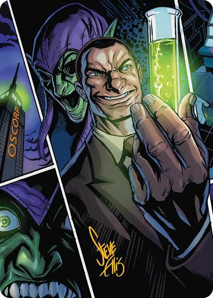 Norman Osborn Art Card (Gold-Stamped Signature) [Marvel's Spider-Man Art Series] | Odin's Place
