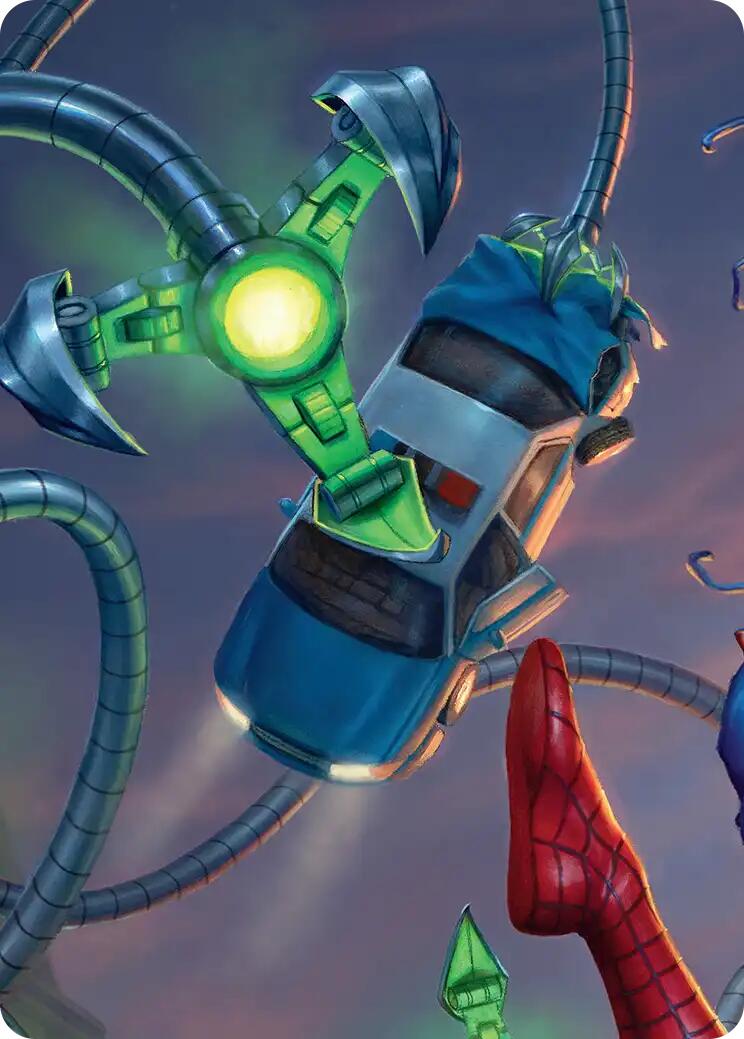 Grasping Tentacles Art Card [Marvel's Spider-Man Art Series] | Odin's Place