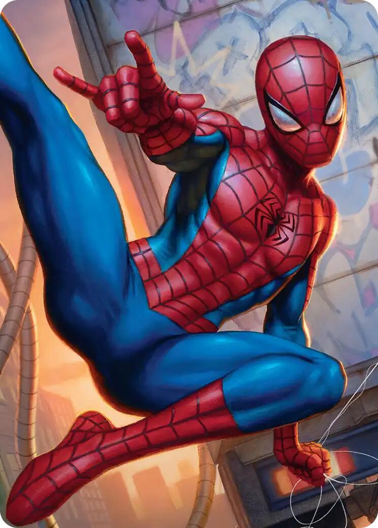 Sensational Spider-Man Art Card [Marvel's Spider-Man Art Series] | Odin's Place
