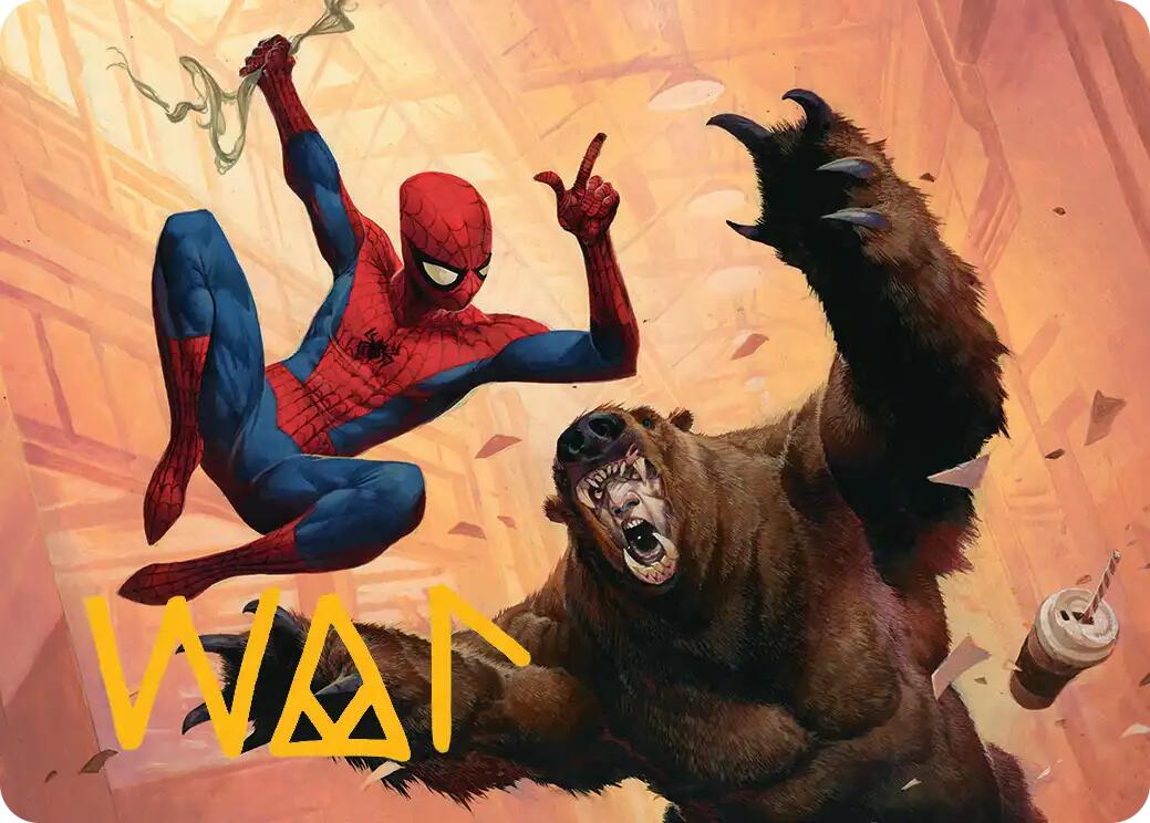 Wisecrack Art Card (Gold-Stamped Signature) [Marvel's Spider-Man Art Series] | Odin's Place