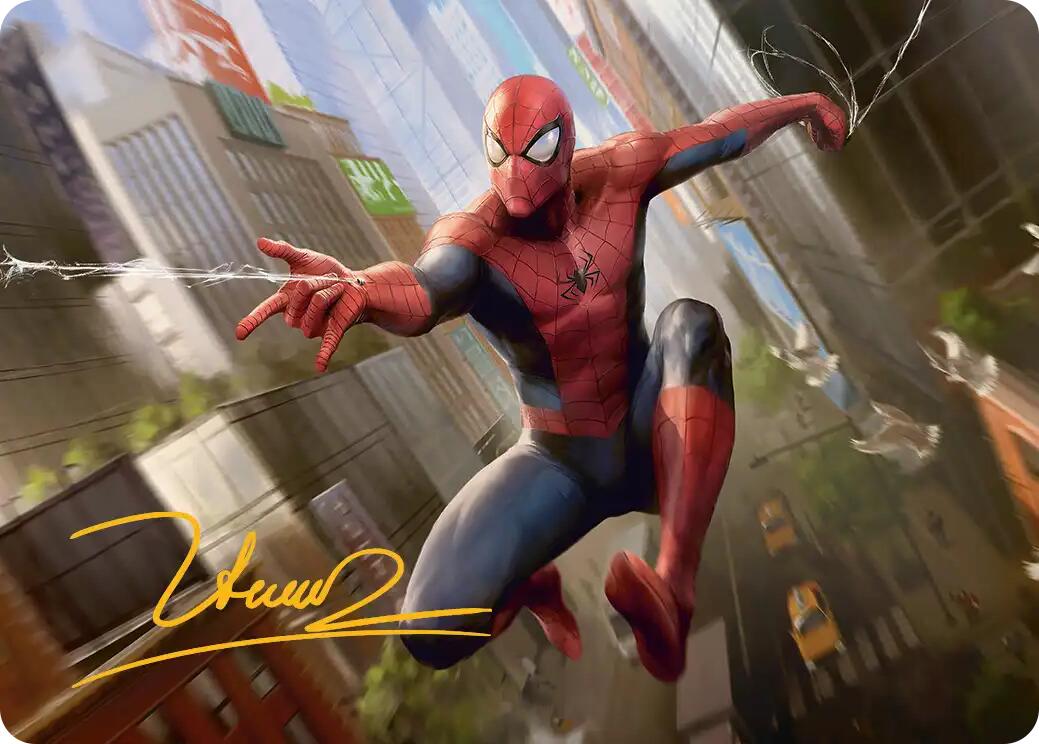 Amazing Spider-Man Art Card (24/54) (Gold-Stamped Signature) [Marvel's Spider-Man Art Series] | Odin's Place