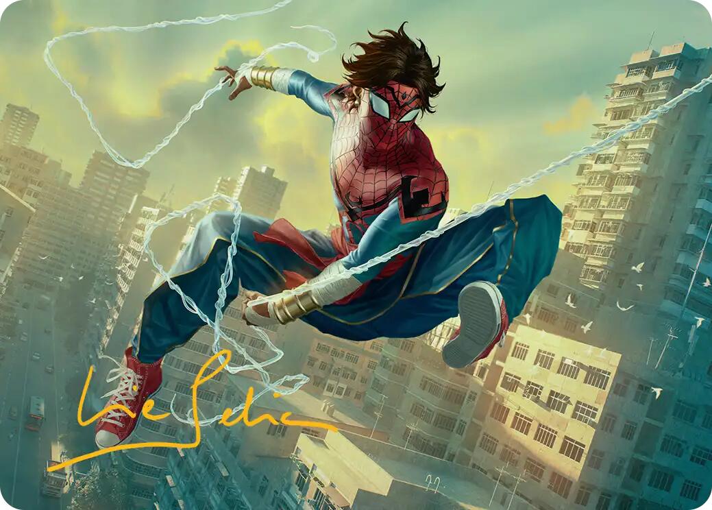Spider-Man India Art Card (Gold-Stamped Signature) [Marvel's Spider-Man Art Series] | Odin's Place