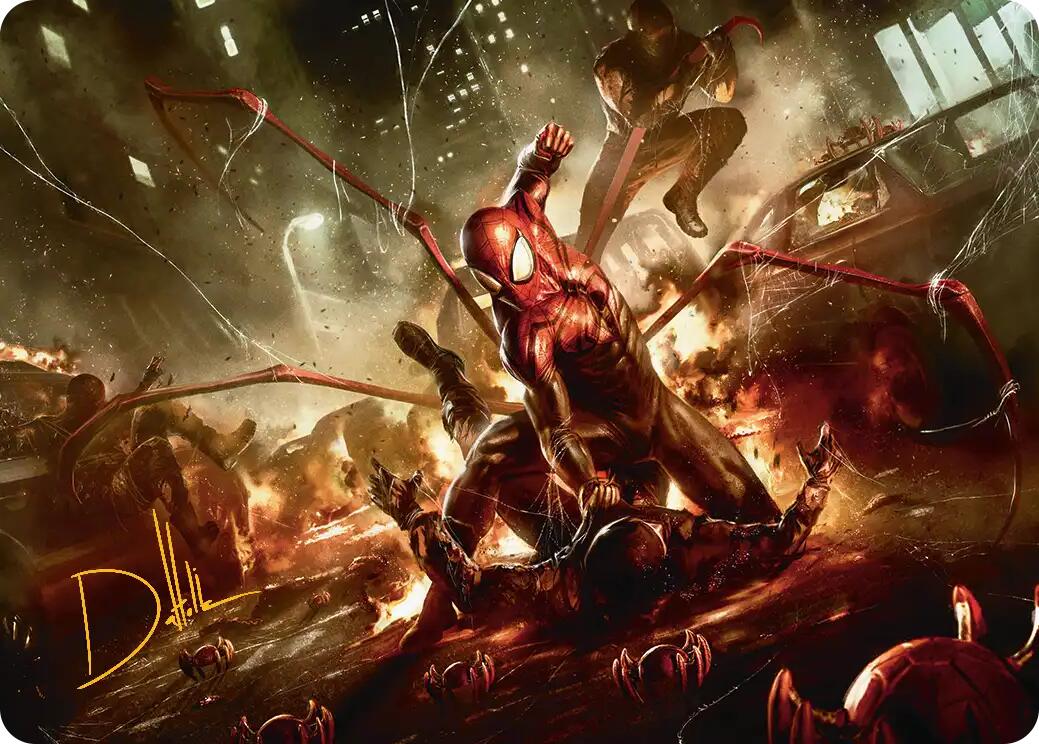Superior Spider-Man Art Card (Gold-Stamped Signature) [Marvel's Spider-Man Art Series] | Odin's Place