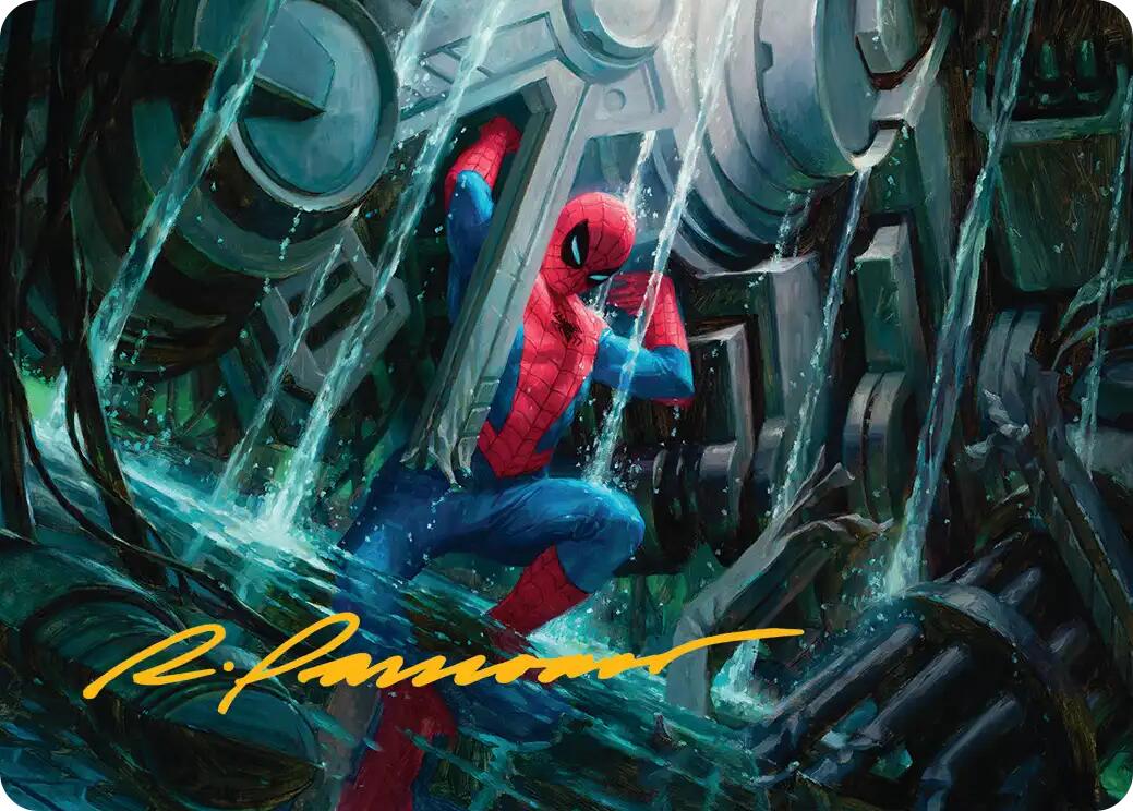 Strength of Will Art Card (Gold-Stamped Signature) [Marvel's Spider-Man Art Series] | Odin's Place