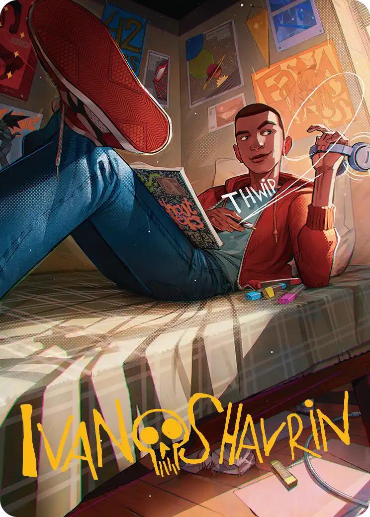 Miles Morales Art Card (Gold-Stamped Signature) [Marvel's Spider-Man Art Series] | Odin's Place
