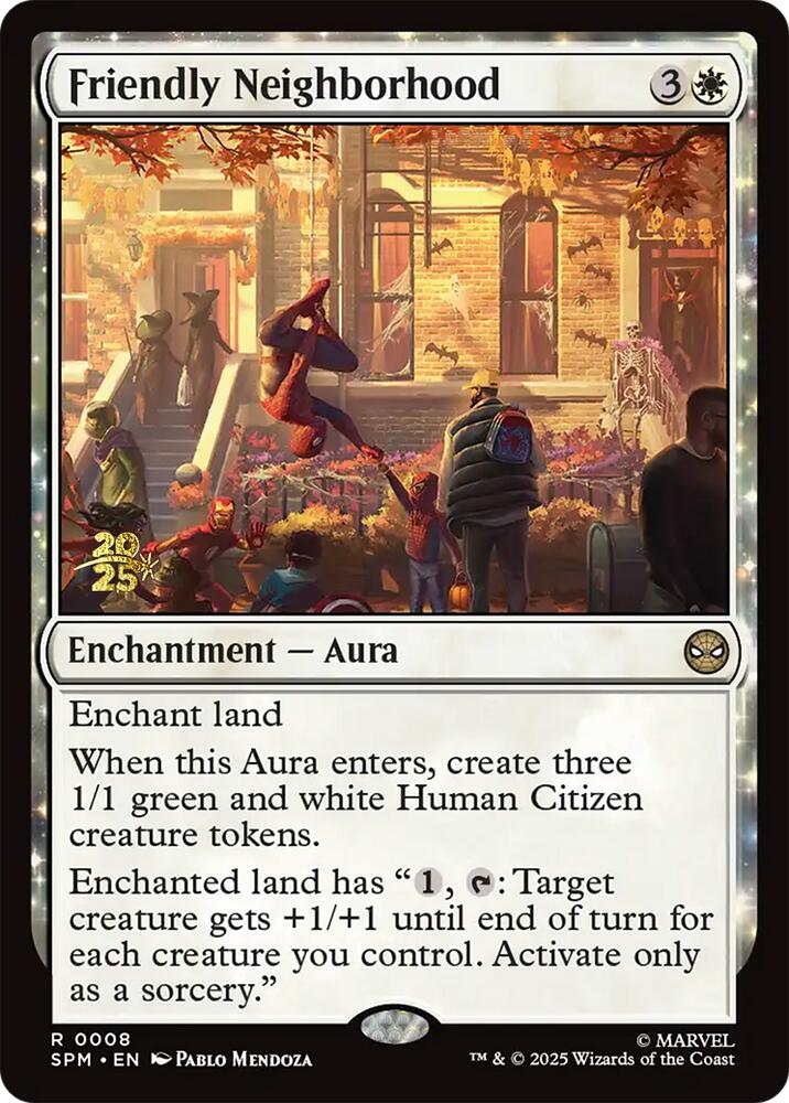 Friendly Neighborhood [Marvel's Spider-Man Prerelease Promos] | Odin's Place
