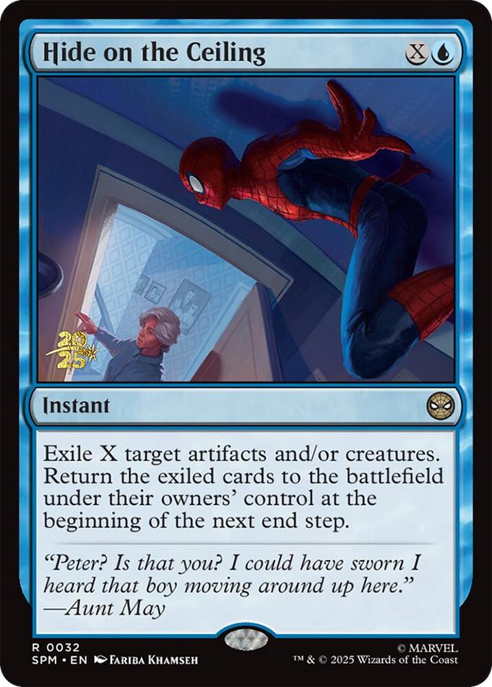 Hide on the Ceiling [Marvel's Spider-Man Prerelease Promos] | Odin's Place