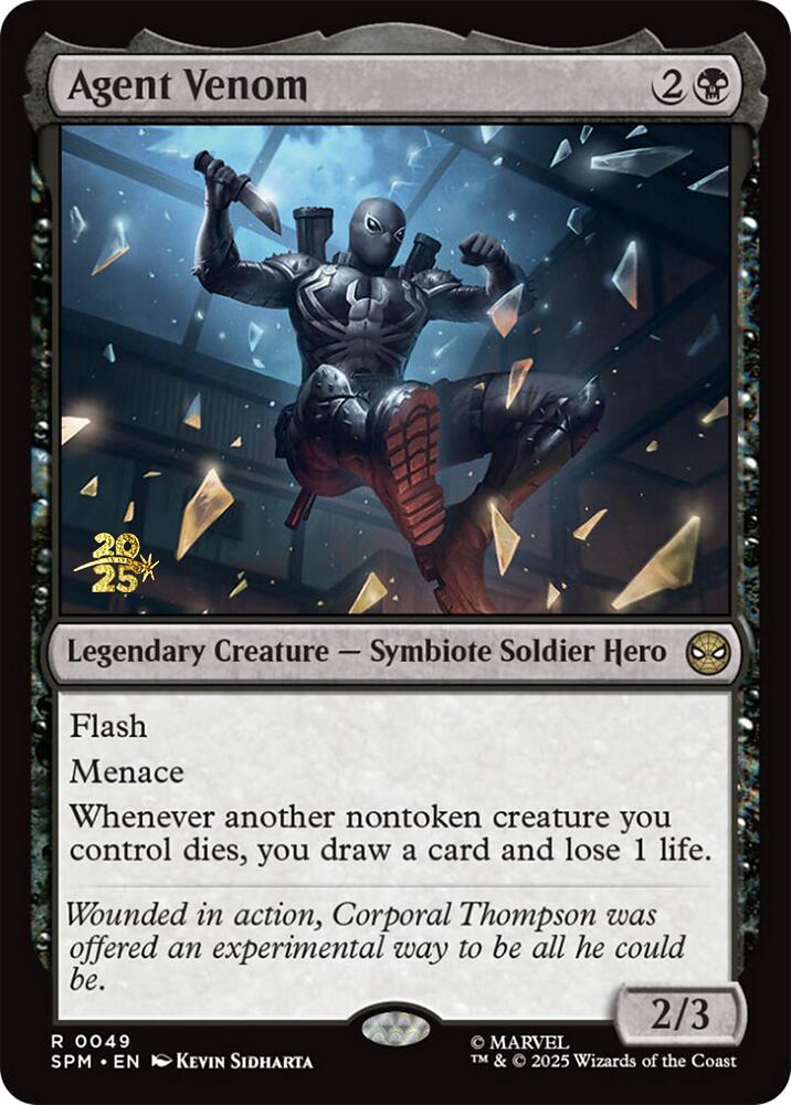 Agent Venom [Marvel's Spider-Man Prerelease Promos] | Odin's Place