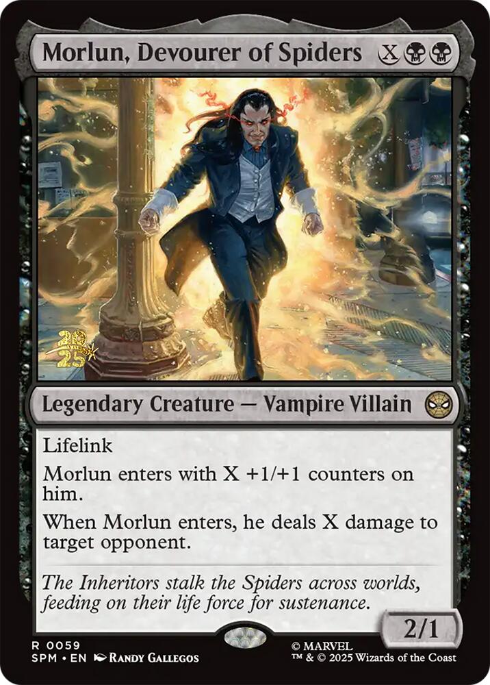 Morlun, Devourer of Spiders [Marvel's Spider-Man Prerelease Promos] | Odin's Place