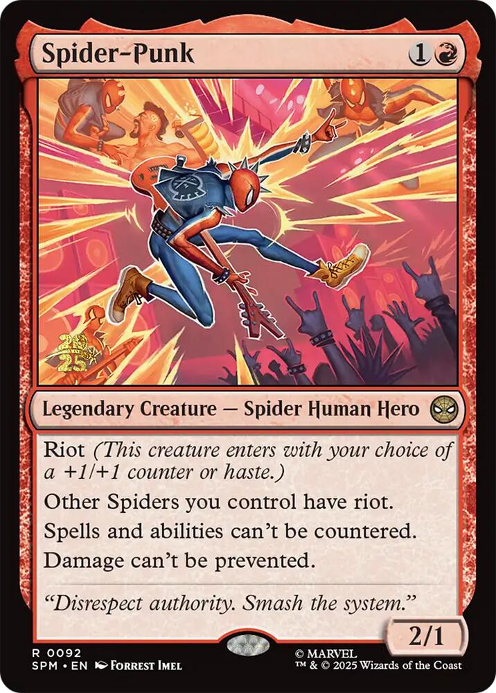 Spider-Punk [Marvel's Spider-Man Prerelease Promos] | Odin's Place