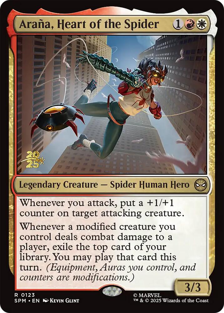 Arana, Heart of the Spider [Marvel's Spider-Man Prerelease Promos] | Odin's Place