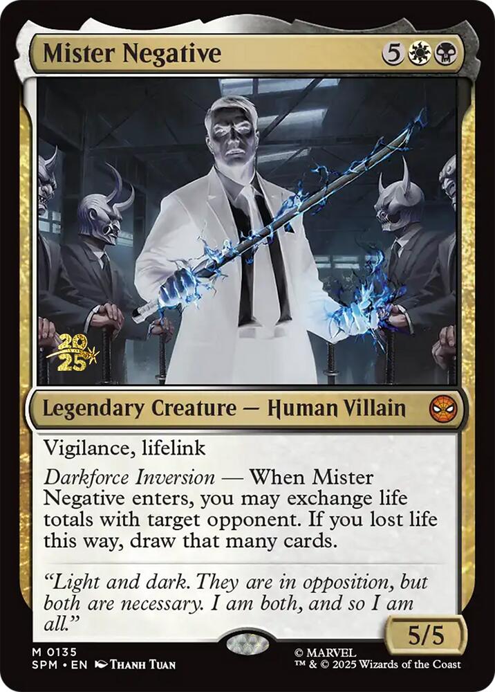 Mister Negative [Marvel's Spider-Man Prerelease Promos] | Odin's Place