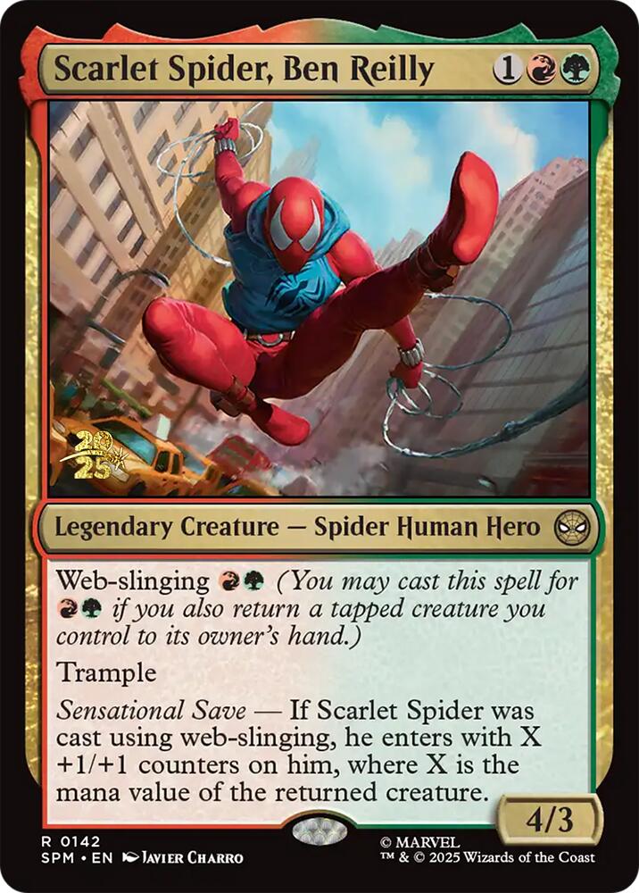 Scarlet Spider, Ben Reilly [Marvel's Spider-Man Prerelease Promos] | Odin's Place