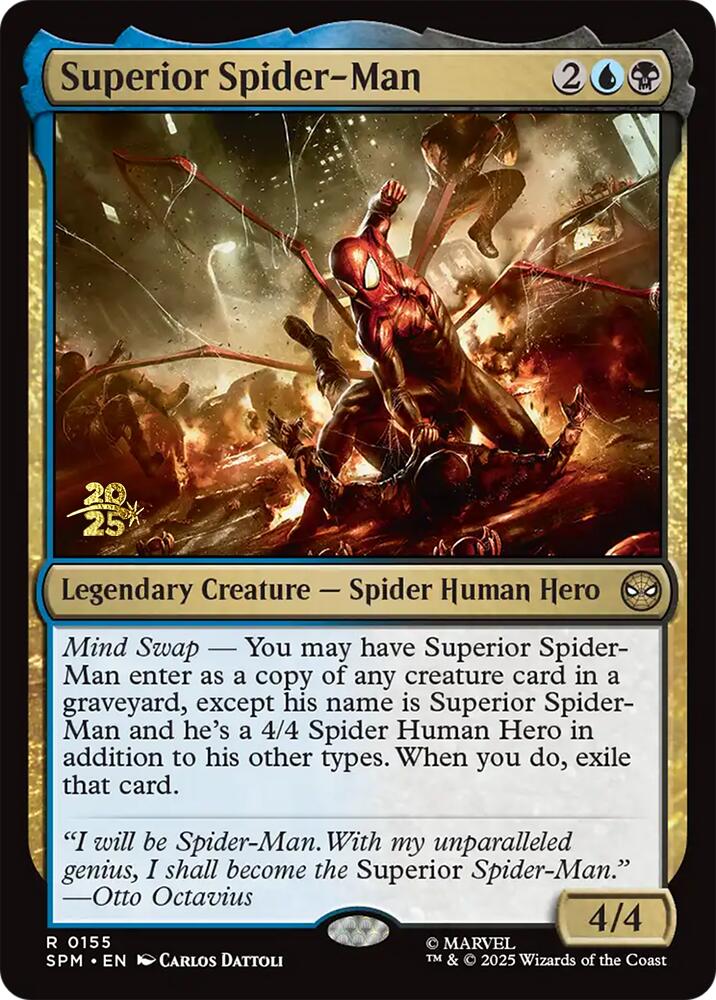 Superior Spider-Man [Marvel's Spider-Man Prerelease Promos] | Odin's Place