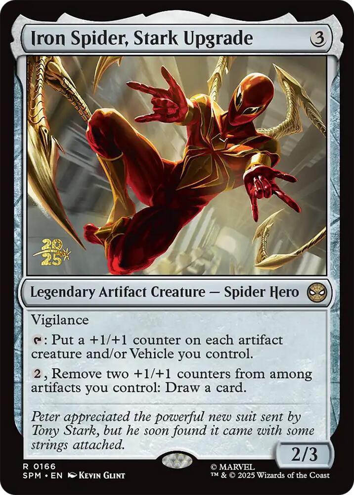 Iron Spider, Stark Upgrade [Marvel's Spider-Man Prerelease Promos] | Odin's Place