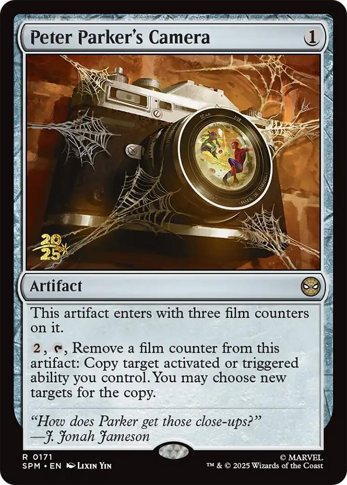 Peter Parker's Camera [Marvel's Spider-Man Prerelease Promos] | Odin's Place