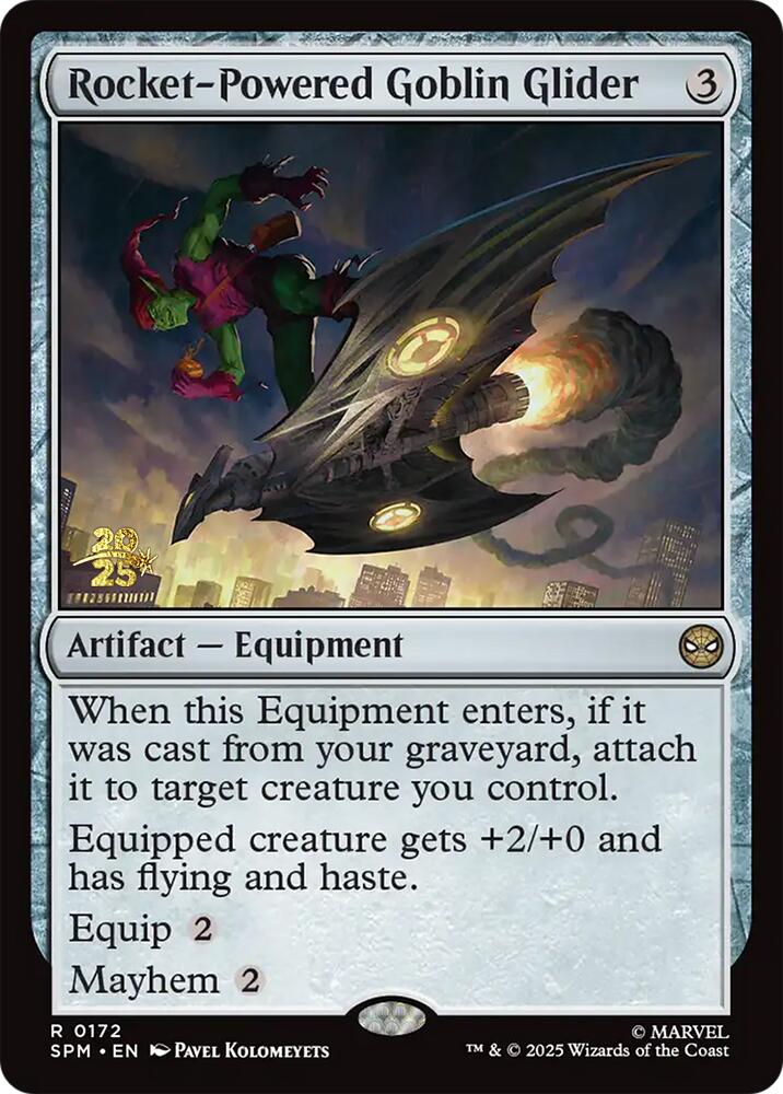 Rocket-Powered Goblin Glider [Marvel's Spider-Man Prerelease Promos] | Odin's Place