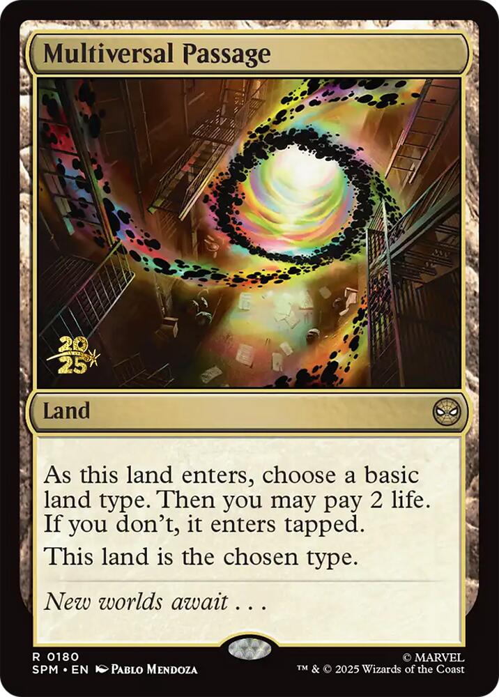 Multiversal Passage [Marvel's Spider-Man Prerelease Promos] | Odin's Place